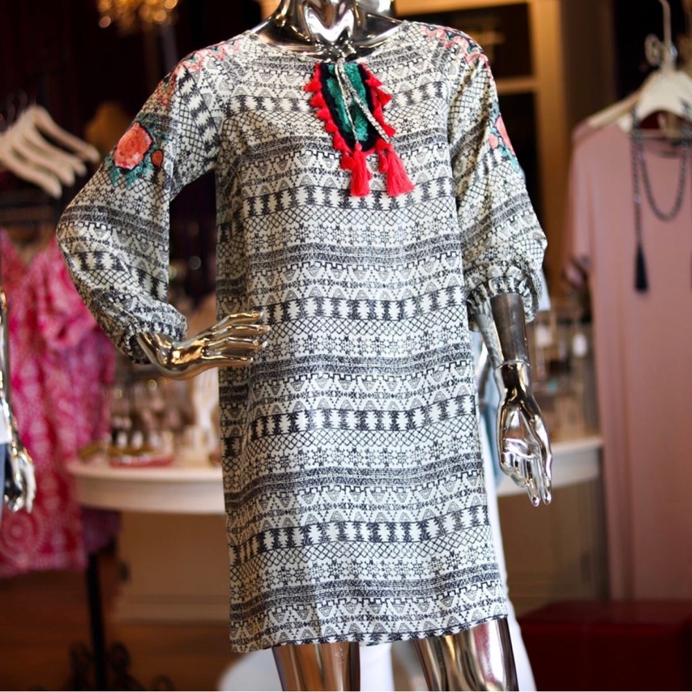 Embroidered dress